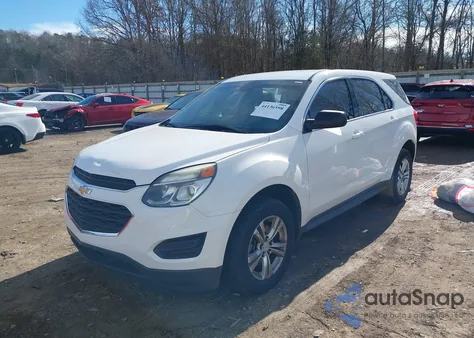 2017 Chevrolet Equinox Ls z USA, uszkodzony, nr VIN 2GNALBEK0H1550405